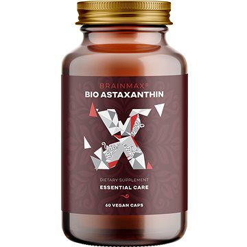 

BrainMax Astaxanthin BIO, 8 mg, 60 rostlinných kapslí