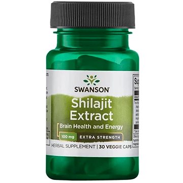 

Swanson Shilajit Extrakt, 100 mg, 30 kapslí