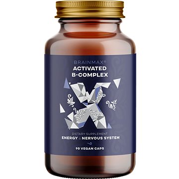 

BrainMax Activated B-Complex, 90 rostlinných kapslí