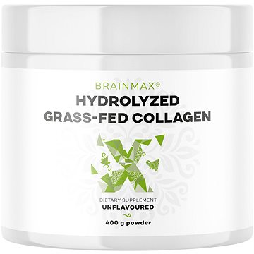 

BrainMax Hydrolyzovaný Kolagen, Grass-fed Collagen, 400 g