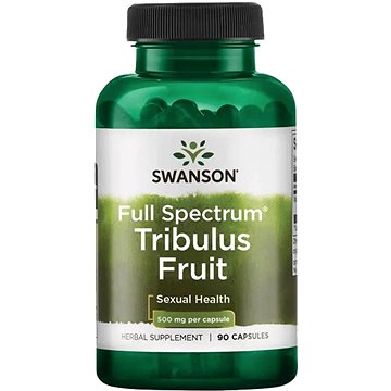 

Swanson Full Spectrum Tribulus Fruit (Kotvičník zemní), 500 mg, 90 kapslí