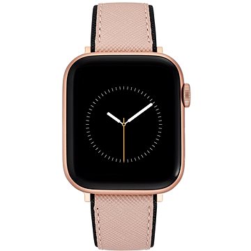

Nine West Řemínek z umělé kůže růžovo-černý, pro Apple Watch 38-41 mm