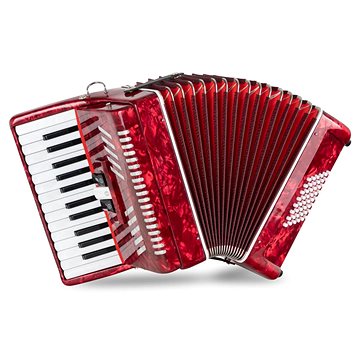 

Classic Cantabile Secondo V akordeon 48 Bass červený