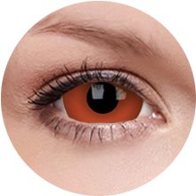 

ColourVue Crazy 17 mm - Red Devil, roční, nedioptrické, 2 čočky