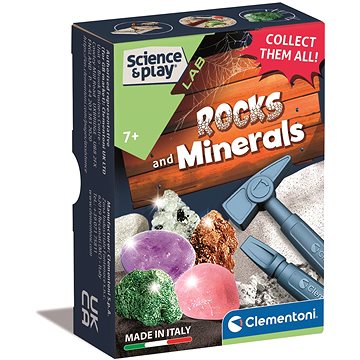 

CLEMENTONI Science&Play Geologická minisada: Skály a minerály