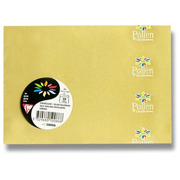 

CLAIREFONTAINE C6 zlatá 120g - balení 20ks