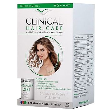 

Clinical Hair-Care 90 tobolek + Arganový olej 20 m