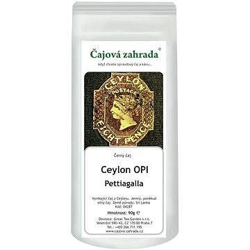 

Čajová zahrada Ceylon OPI Pettiagalla - černý čaj, 1000g