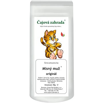 

Čajová zahrada Mlsný muž ® - černý ochucený čaj, 90g