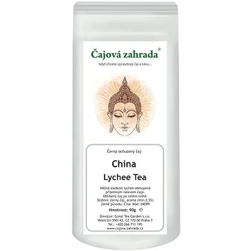 

Čajová zahrada China Lychee Tea - černý ochucený čaj, 90g