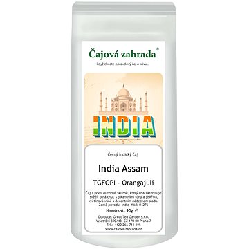 

Čajová zahrada India Assam TGFOPI Orangajuli - černý čaj, 90g