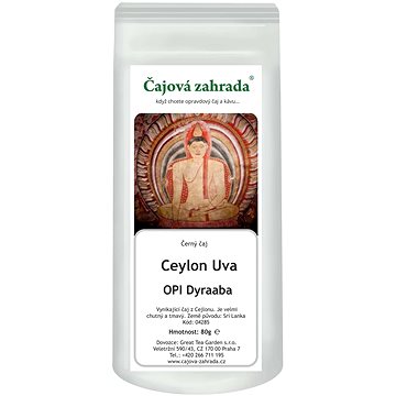 

Čajová zahrada Ceylon Uva OPI Dyraaba - černý čaj, 500g
