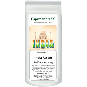 

Čajová zahrada India Assam TGFOPI Keyhung - černý čaj, 90g