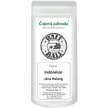 

Čajová zahrada Indonésie Jáva Malang - černý čaj, 500g