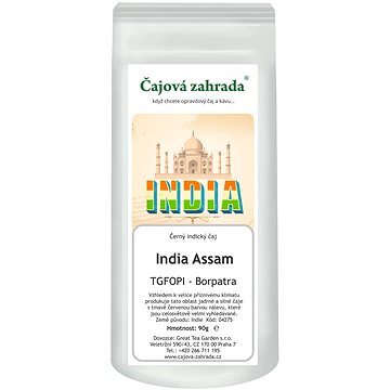 

Čajová zahrada India Assam TGFOPI Borpatra - černý čaj, 1000g