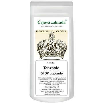

Čajová zahrada Tanzánie GFOP Luponde - černý čaj, 500g