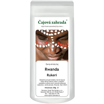 

Čajová zahrada Rwanda Rukeri - černý čaj, 500g