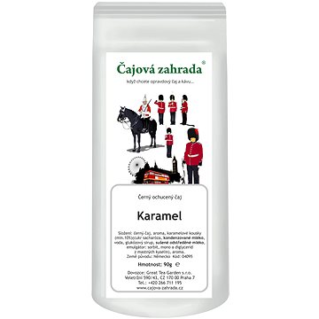 

Čajová zahrada Karamel - černý ochucený čaj, 90g