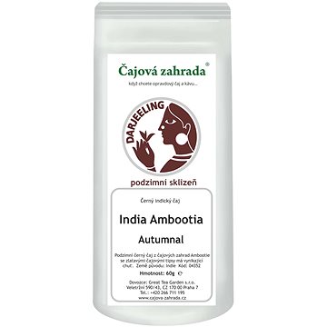 

Čajová zahrada India Darjeeling Ambootia Autumnal - černý čaj, 500g