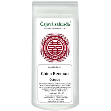 

Čajová zahrada China Keemun Congou - černý čaj, 90g
