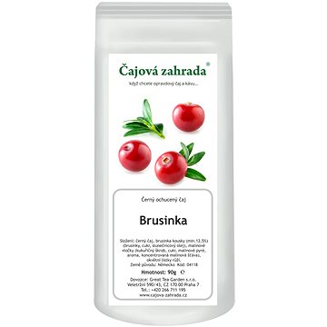 

Čajová zahrada Brusinkový čaj - černý ochucený čaj, 500g