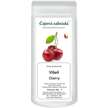 

Čajová zahrada Višeň - černý ochucený čaj, 500g