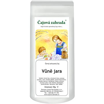 

Čajová zahrada Vůně jara - černý ochucený čaj, 1000g