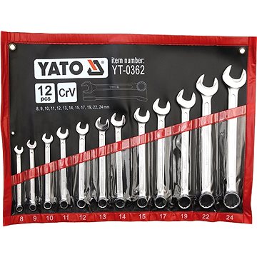 

YATO Klíče očkoploché 8-24 mm v sadě YT-0362