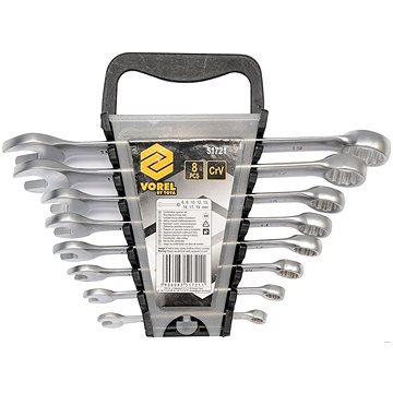 

VOREL Klíče očkoploché 6 - 19 mm CrV v sadě TO-51721