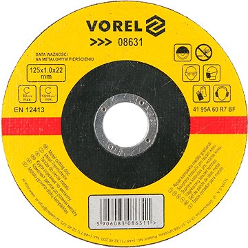 

VOREL Kotouč na kov 125 x 22 x 1,0 mm TO-08631