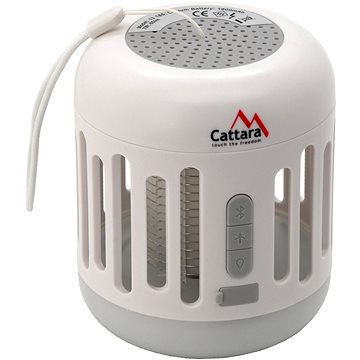 

CATTARA Svítilna MUSIC CAGE Bluetooth nabíjecí + UV lapač hmyzu 13185 (1x1,8 Ah)