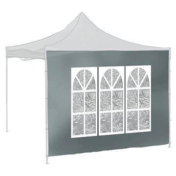 

CATTARA Bočnice k altánu WINDOW 2 x 3m 420D WATERPROOF, šedá