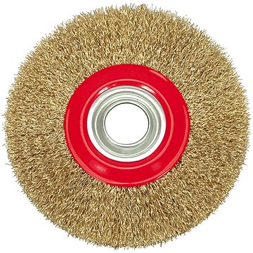 

VOREL Kartáč drátěný boční 150 mm pomosazený drát TO-06979