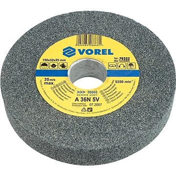 

VOREL Kotouč brusný jemný 150 x 12,7 x 16 mm TO-08865