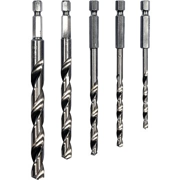 

STHOR Vrtáky na kov HSS 1/4" v sadě TO-21650