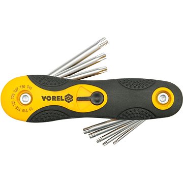 

VOREL Klíče TORX CrV v sadě TO-56507