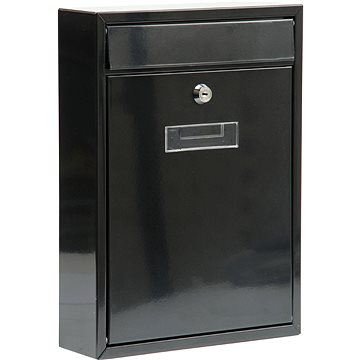 

VOREL Poštovní schránka 360x260x80mm černá