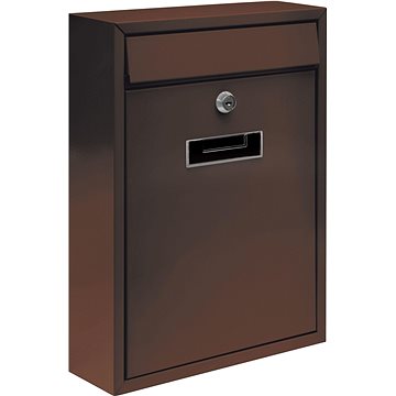 

VOREL Poštovní schránka 360x260x80mm hnědá