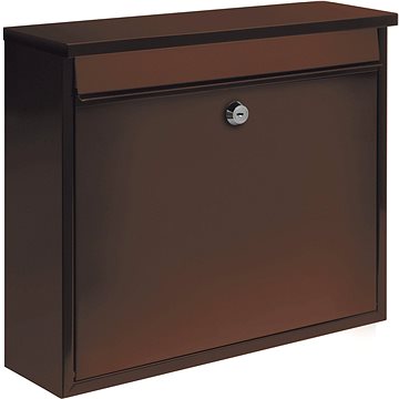 

VOREL Poštovní schránka 310x360x100mm hnědá
