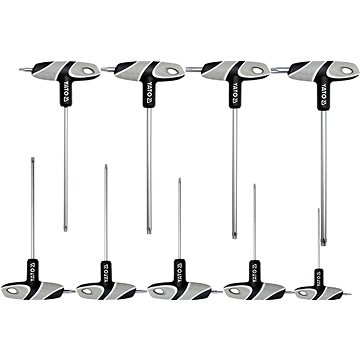 

YATO Šroubováky T TORX s otvorem 9 ks T10 - T50 YT-05615