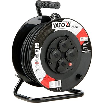 

YATO Prodlužovák bubnový 4zásuvky IP44 16A 40 m YT-81054