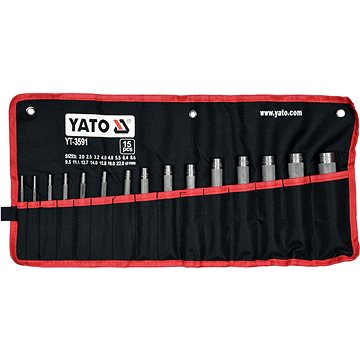 

YATO Průbojníky na kůži v sadě YT-3591