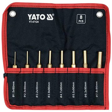 

YATO Vyrážeče 90 mm, mosaz v sadě YT-47170