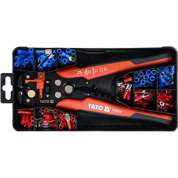 

YATO Kleště odizolovací a konektorové univerzální sada 205 mm YT-23133