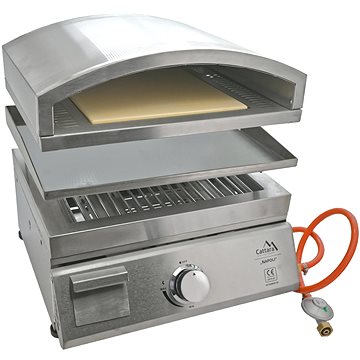 

CATTARA Gril plynový NAPOLI stolní + pizza pec + grilovací deska