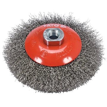 

YATO Kartáč drátěný boční M14 × 125 mm INOX YT-47612