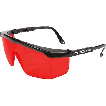 

YATO Brýle pro práci s laserem, červené YT-30460