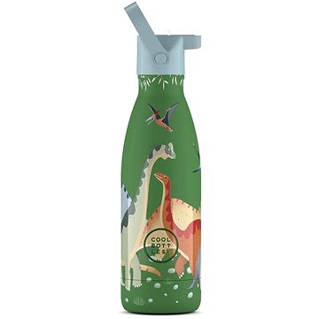 

Cool Bottles dětská nerezová termolahev Kids Jurassic Era třívrstvá 350 ml 3D