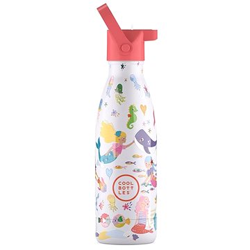 

Cool Bottles dětská nerezová termolahev Kids Sweet Mermaids třívrstvá 350 ml 3D