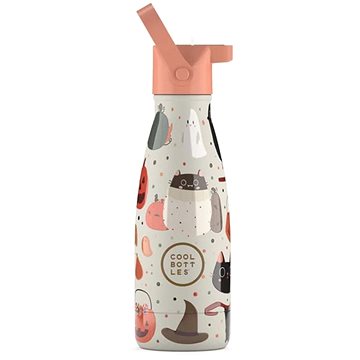 

Cool Bottles dětská nerezová termolahev Kids Trick or Treat třívrstvá 260 ml 3D